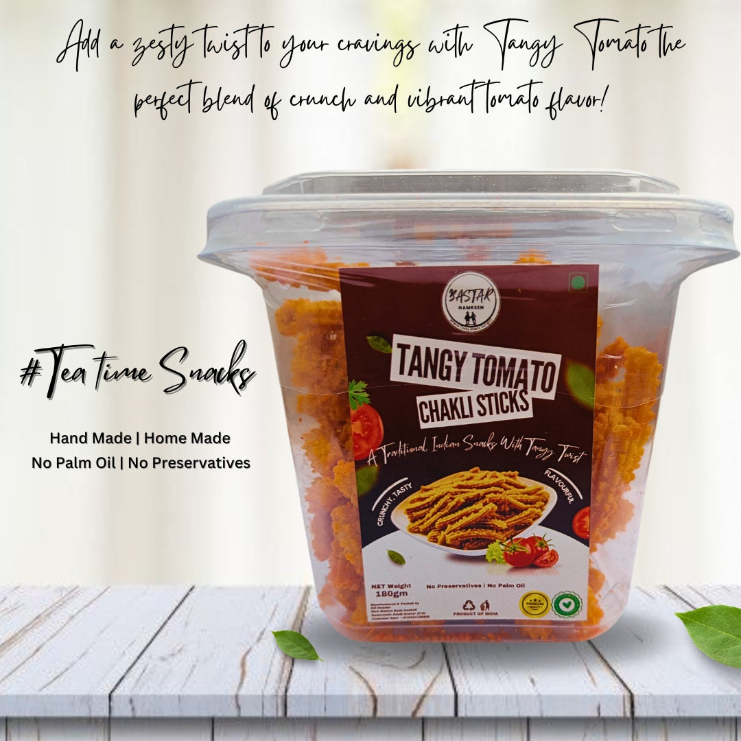 Tangy Tomato Stick - 180gm | Snacks for Foodie Indian