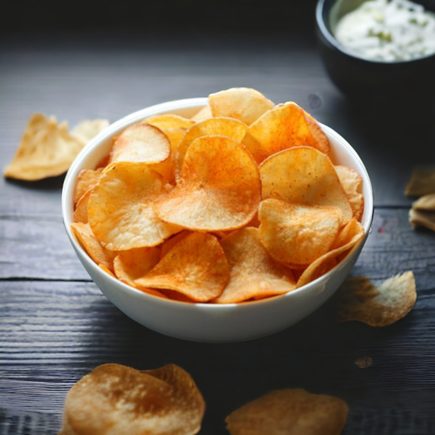 Tapioca Chips - 200g A Crunchy Delight | Namkeen Snacks for Foodie Indians