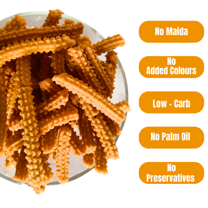 Masala Chakli Stick - 180gm | Namkeen Snacks for Foodie Indian
