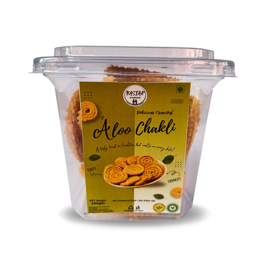 Aloo Chakli/Chakoli- 180gm | Namkeen Snacks for Foodie Indians