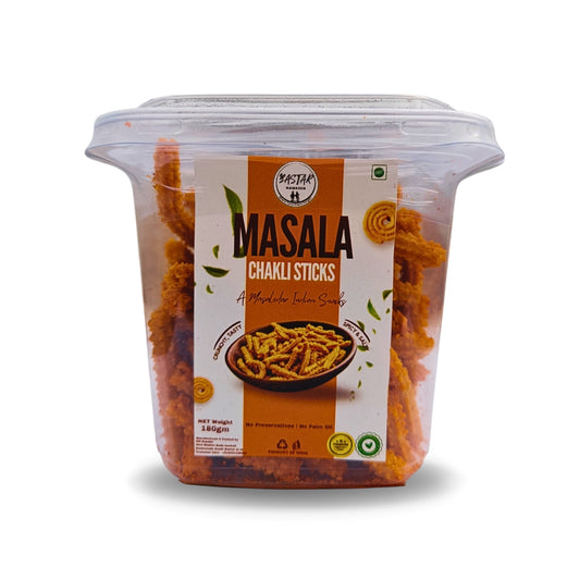 Masala Chakli Stick - 180gm | Namkeen Snacks for Foodie Indian